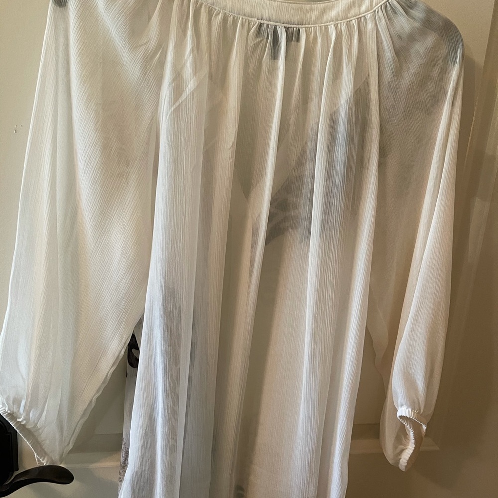 I. N. Studio Animal Print Cream Size Large NWOT - Picture 3 of 3